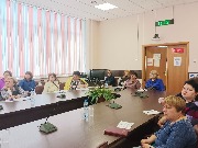 Секция библиографии Областного методического объединения вузовских библиотек г. Новосибирска
Фотограф: В. Угрюмова