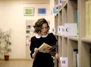 Обслуживание читателей в читальных залах и на абонементе
Фотограф(ы): Н. Ю. Машутина