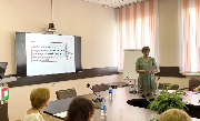 Секция формирования фондов Областного методического объединения вузовских библиотек г. Новосибирска
Фото: Е. Андреева