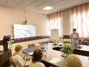 Секция формирования фондов Областного методического объединения вузовских библиотек г. Новосибирска
Фото: Е. Андреева