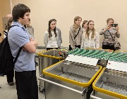 Экскурсия для учащихся 8-го класса МБОУ СОШ №16
Фото : А. Шрайберова