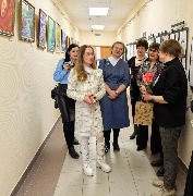 Открытие персональной выставки Валентины Алексеевны Кондратович
Фотограф(ы): А. Г. Шрайберова
