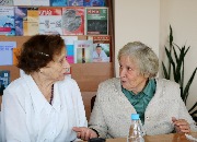 Встреча с ветеранами библиотеки, в рамках Декады пожилого человека
Фотограф(ы): Н. Ю. Машутина
