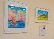 Открытие выставки работ художников «Акварельная легкость бытия»
Фотограф(ы): В. В. Угрюмова